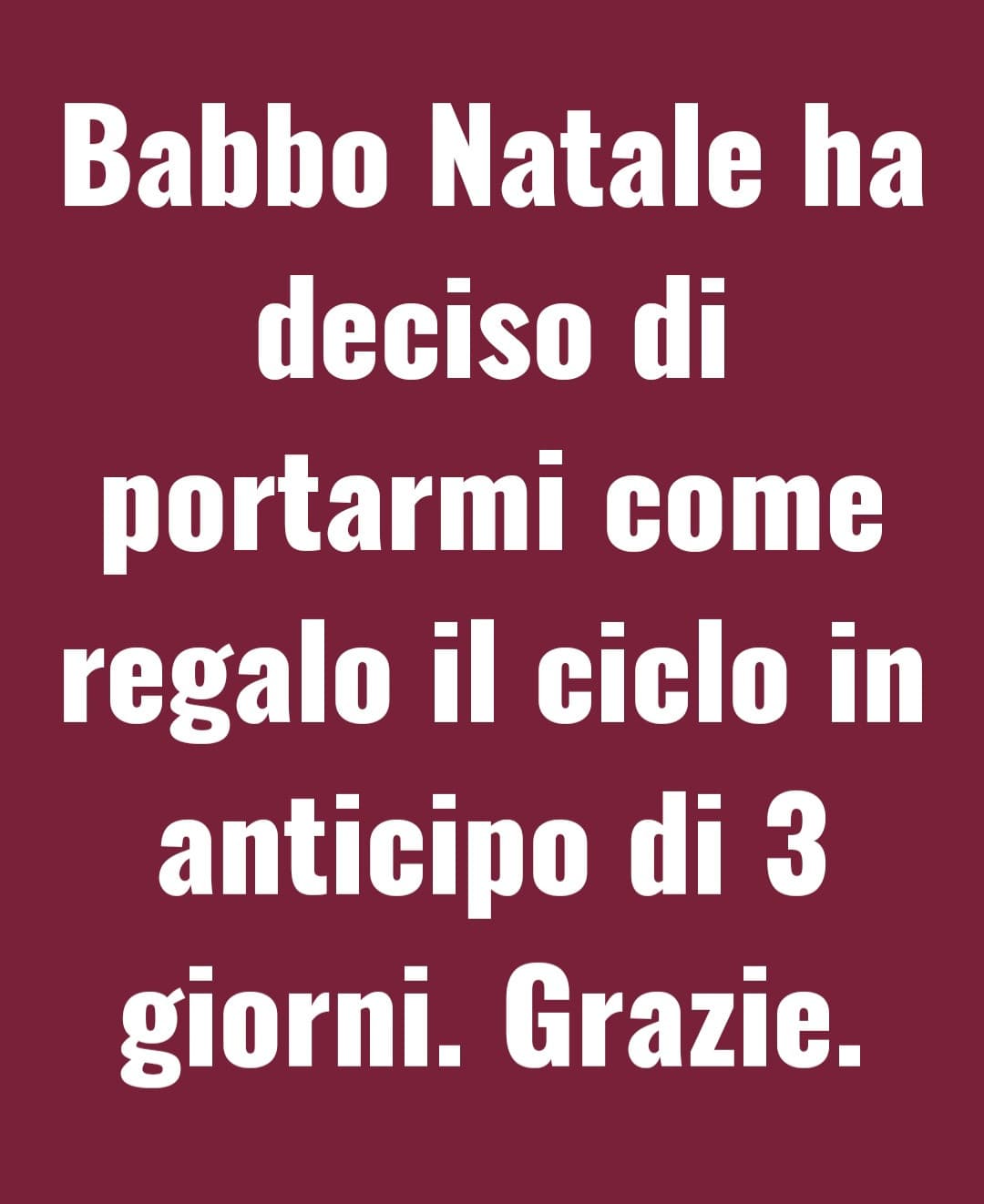 Minchia raga non me ne sta andando bene una, prima la pasta che mi fa sentire male, poi mia zia che mi regala le mascherine per Natale e or questo. Cioè eddai