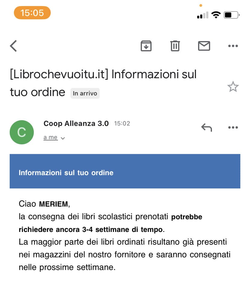 MA VAFFANCULO ODDIO PIU DI UN MESE SENZA LIBRI MO VABBE LI HO ORDINATI IL DUE AGOSTO