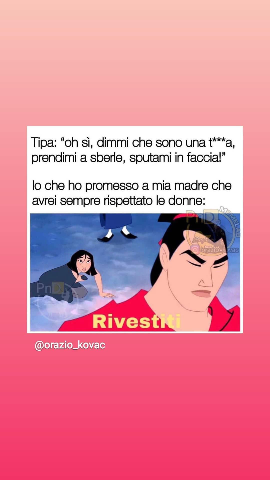 Sto meme mi rispecchia in pieno