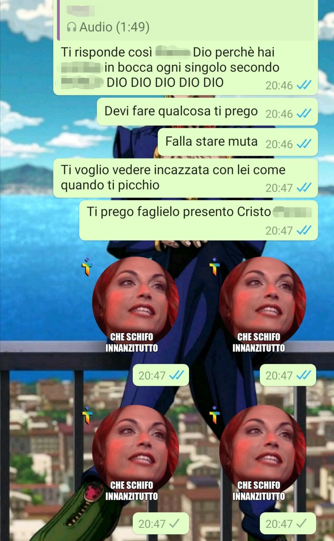 Non sono incazzato dai