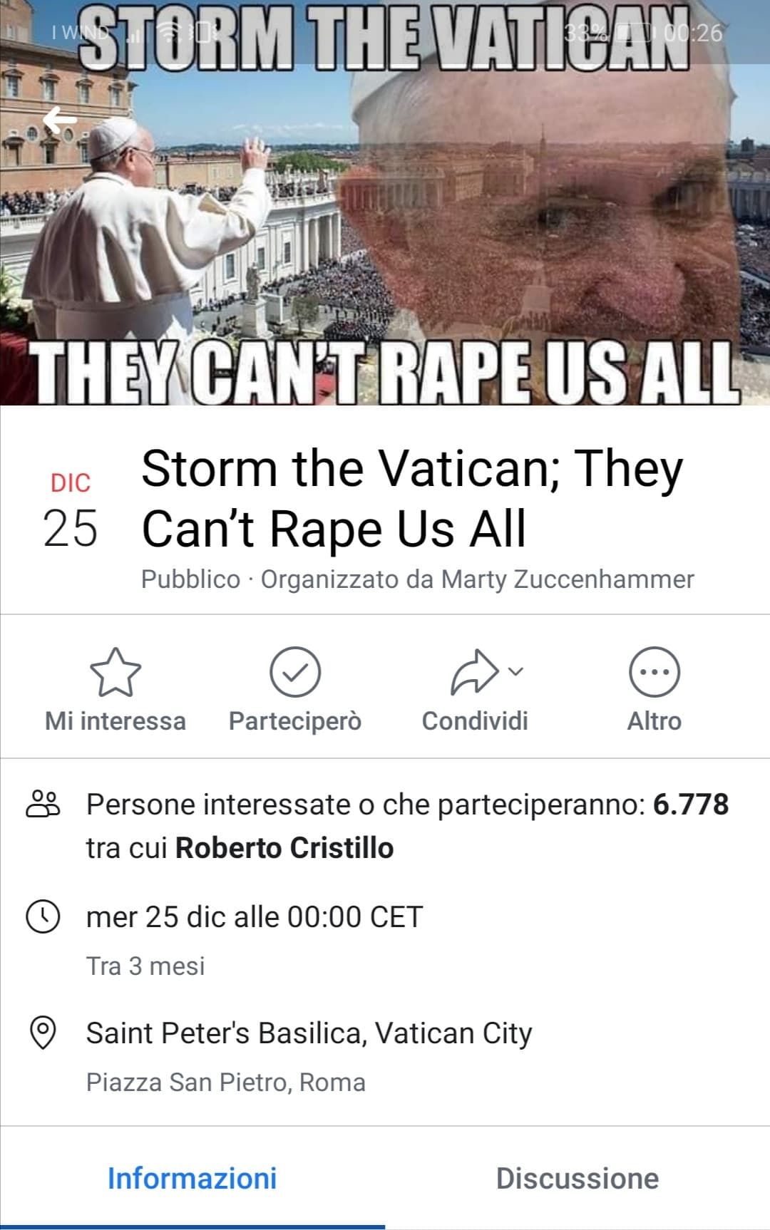 Raga, il vero raid da fare è questo. 