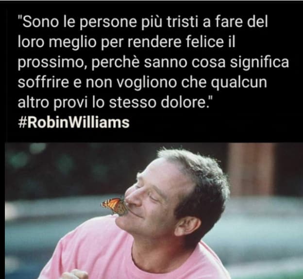 Questa frase mi fa riflettere, a voi invece? 