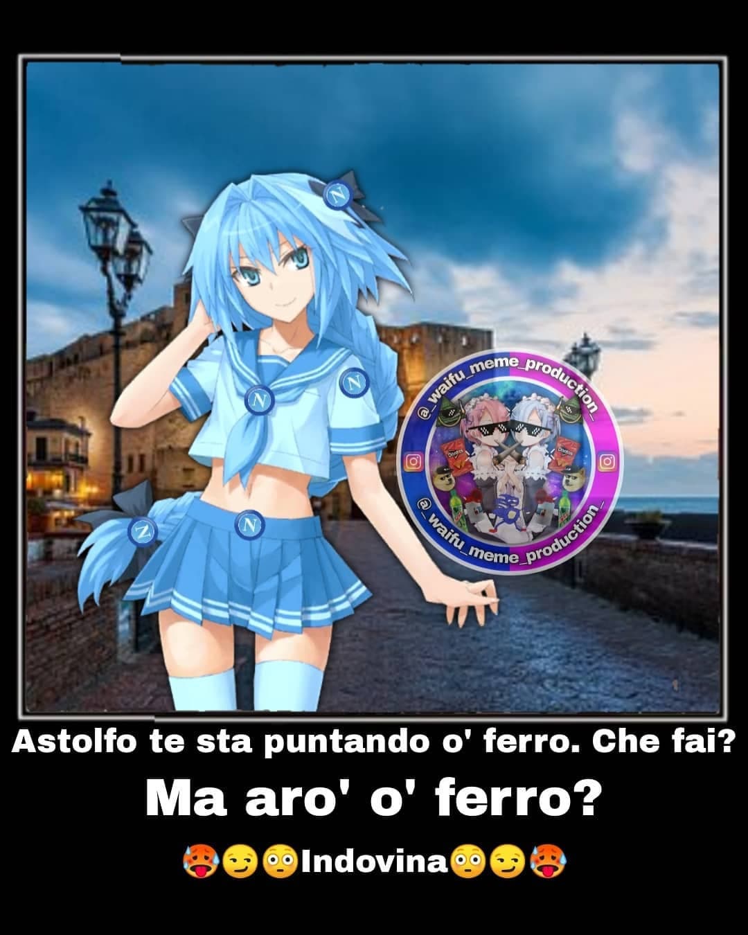 Ma è un figo anche vestito di blu ~Memino Serale 