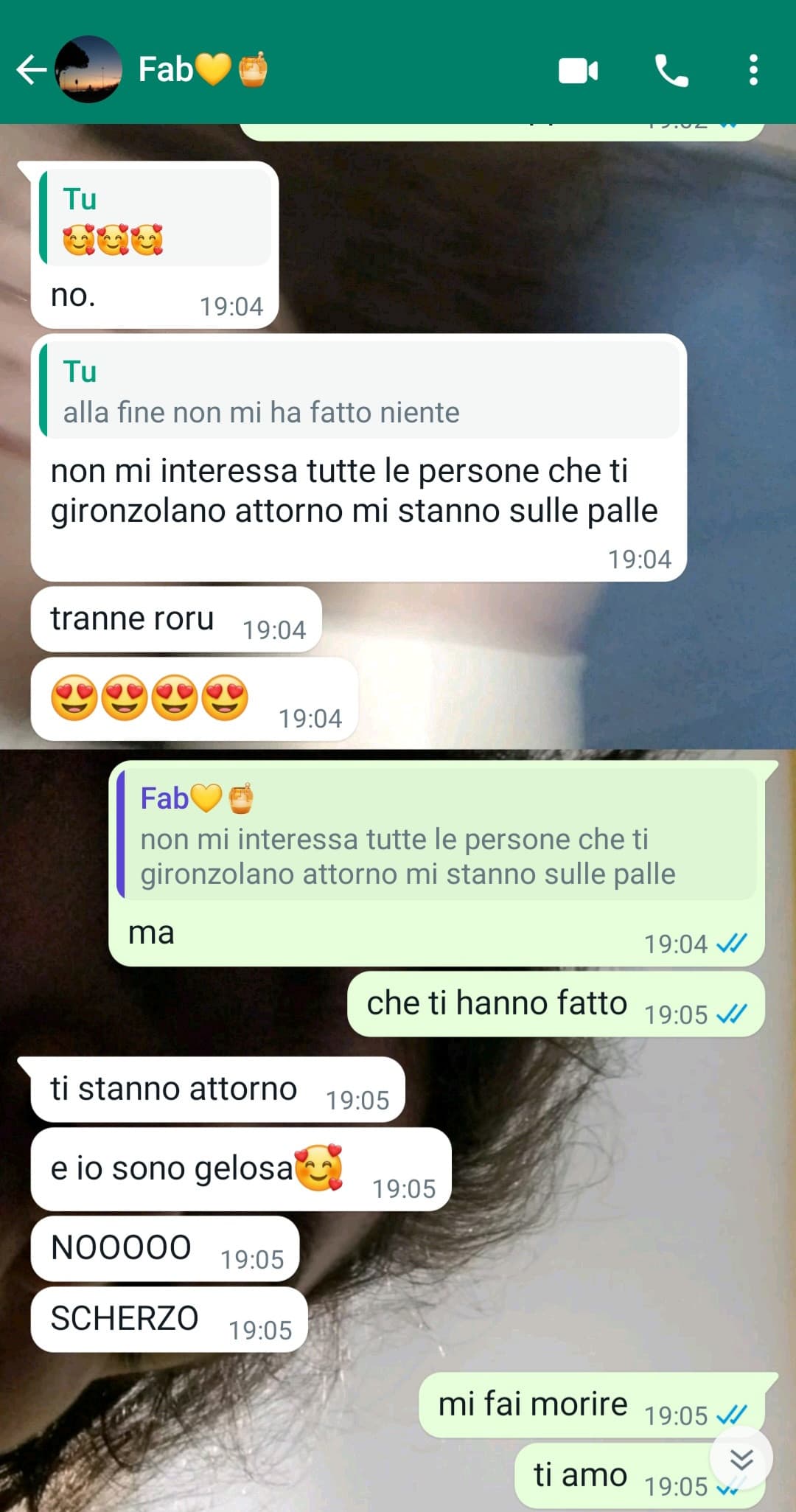 sono consapevole che si una grandissima red flag, ma è bellissimo mi sento finalmente importante 