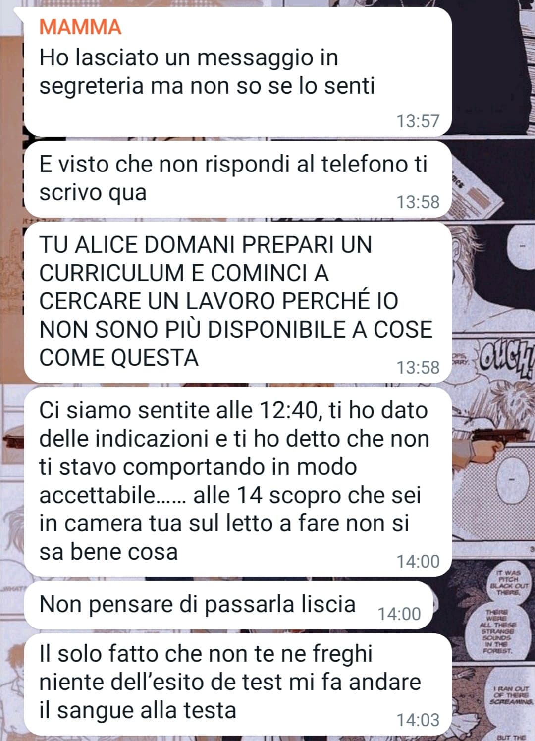 Il cambio di personalità nel giro di 20 minuti mi fa schiattare ?