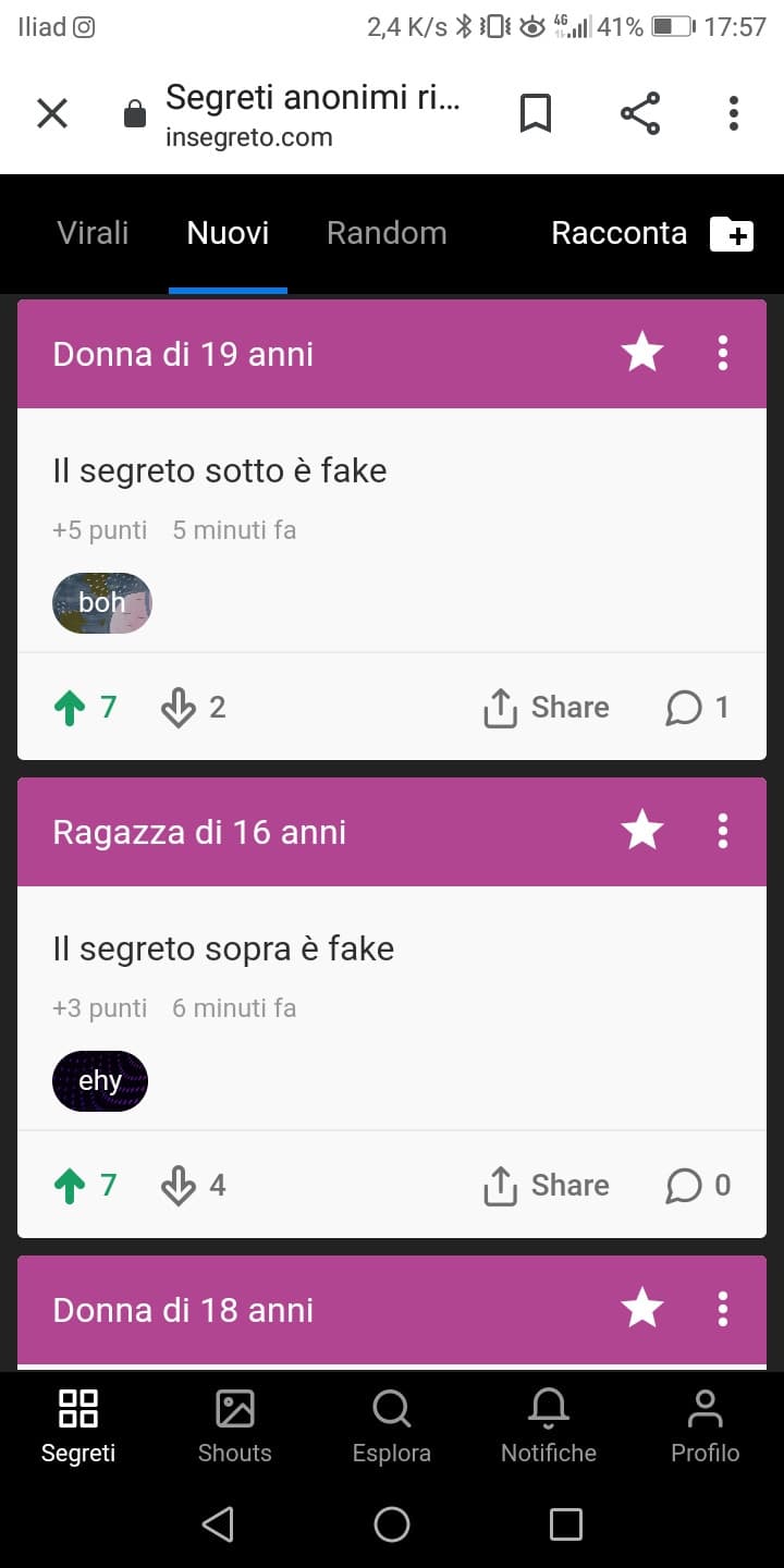 La ragazza di 19 anni è un genio. 