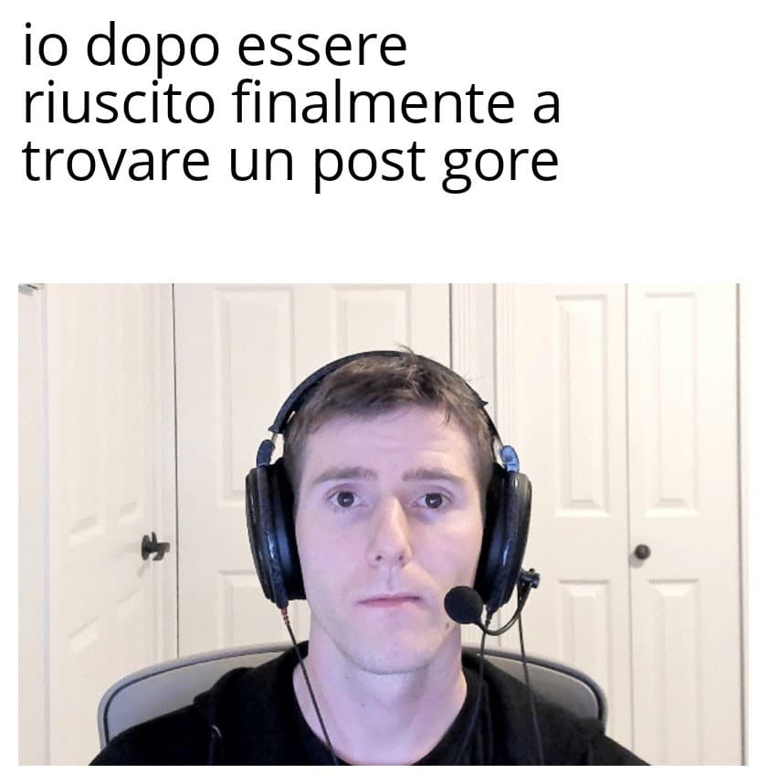 Non ne avevo ancora mai trovato uno, ma mi sono pentito non poco di averlo guardato...