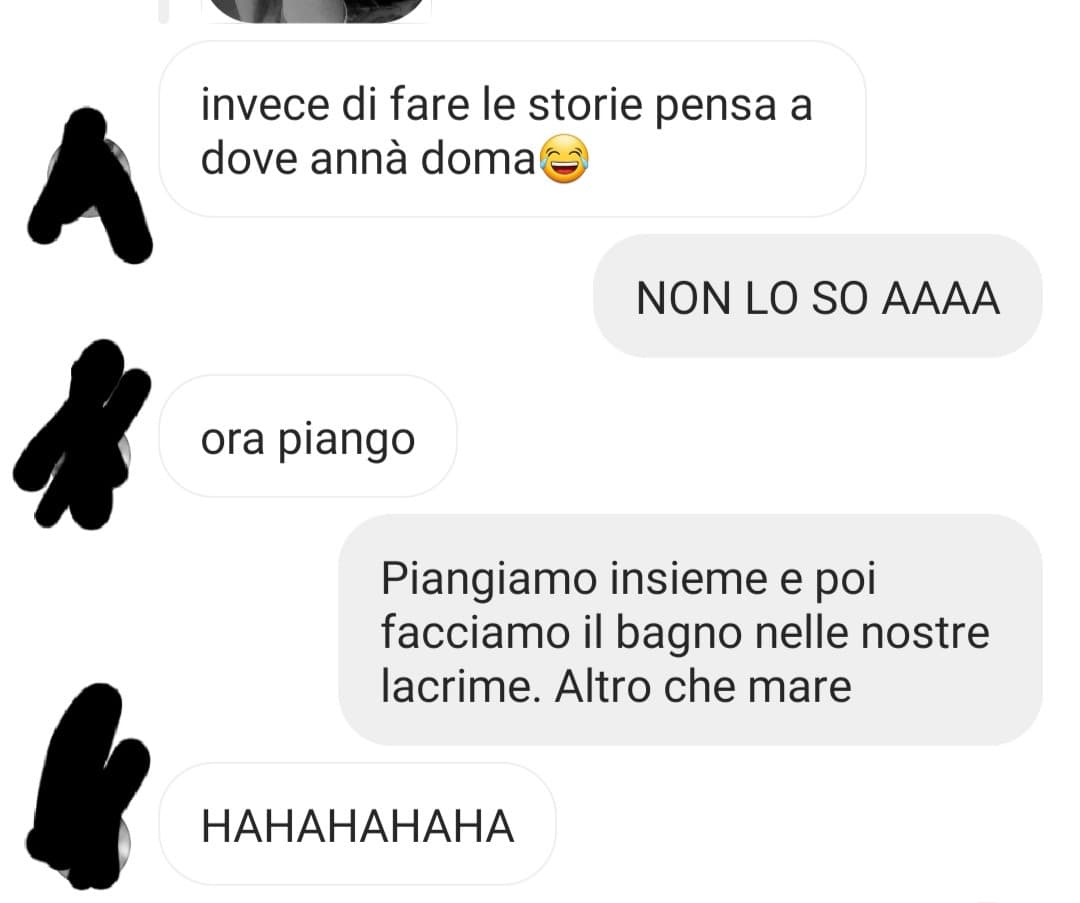 Ma quanto sono spiritosa.