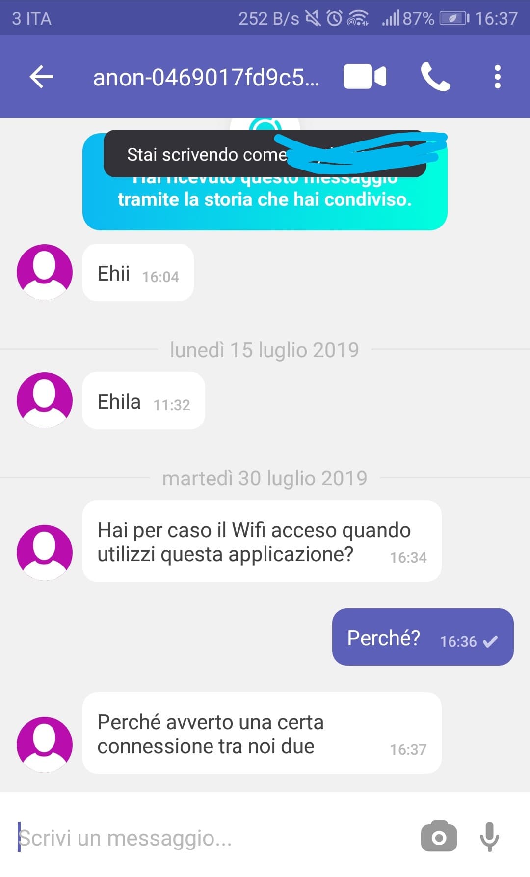 Ho trovato il mio sposo. 