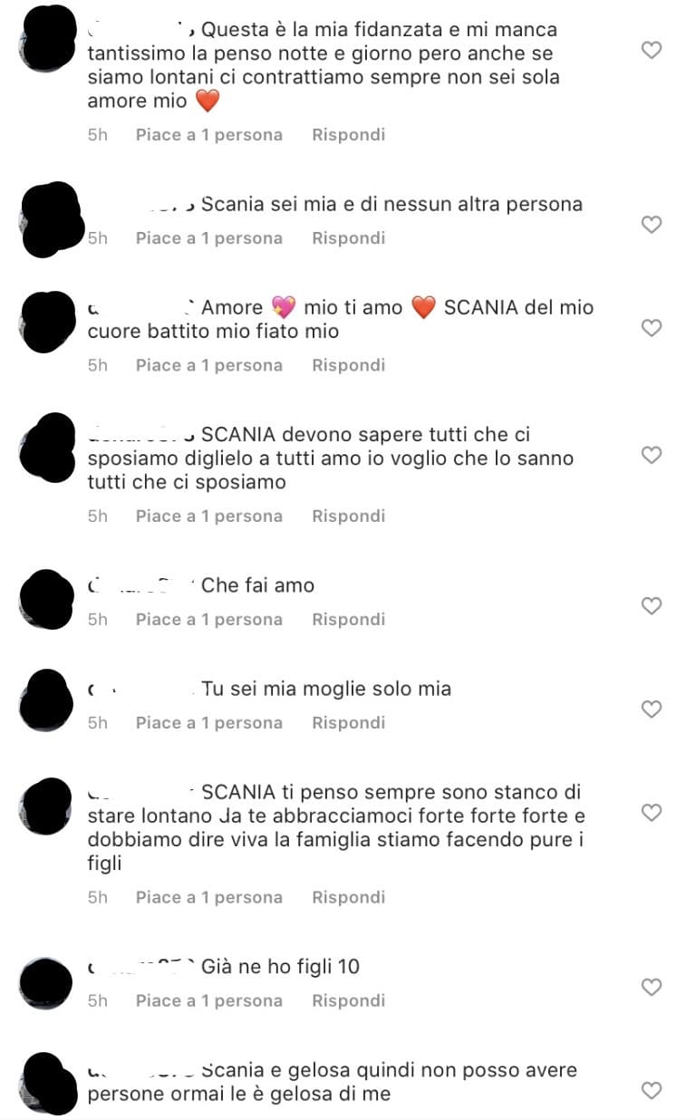 scania è timida ????