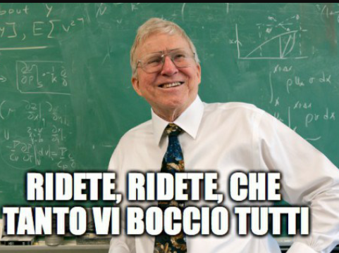 La mia prof?