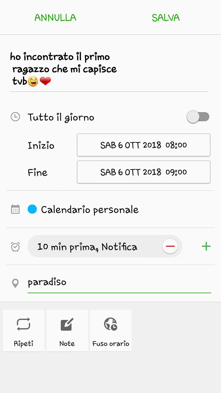 te l'ho detto che ti avrei messo sul calendario @genious ?