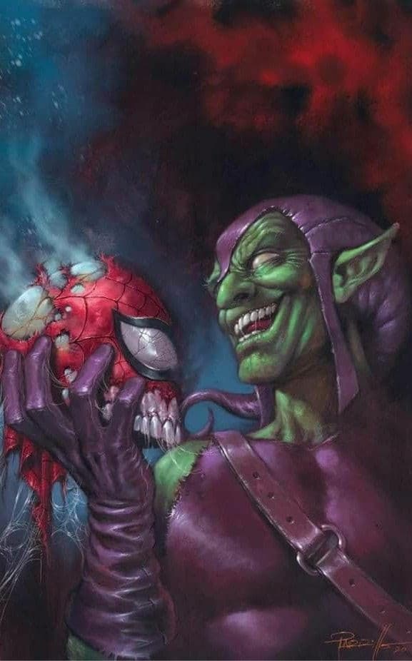 "Green Goblin is relatable" momento