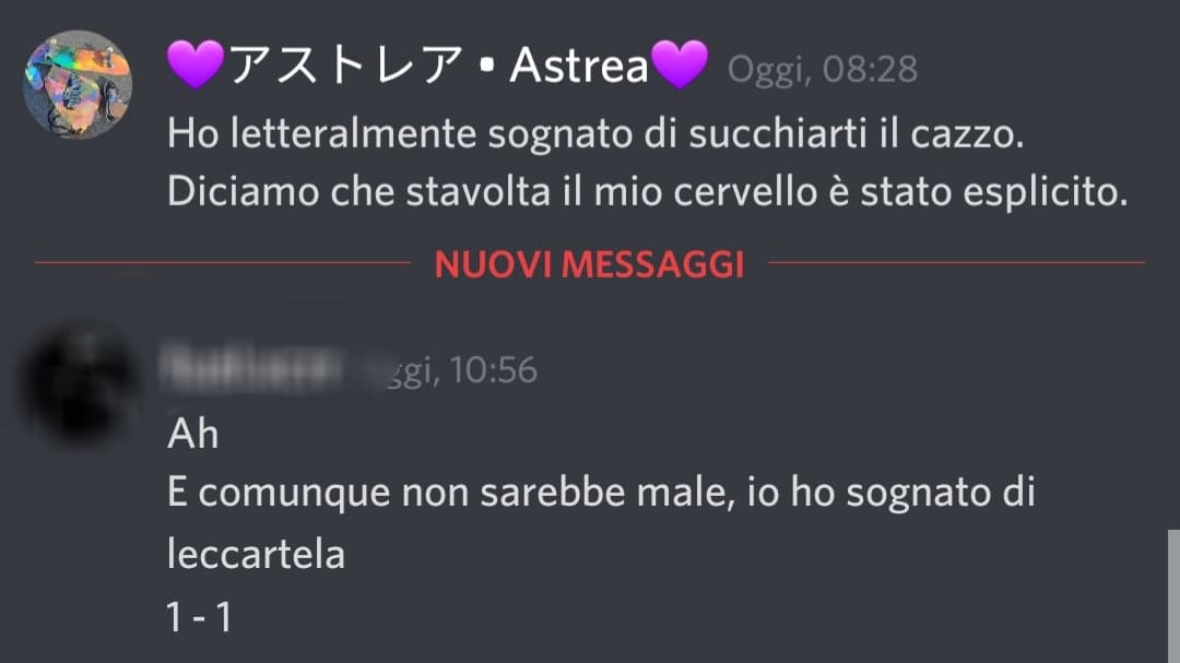 Quando pure i sogni non vi lasciano essere divisi, lol.