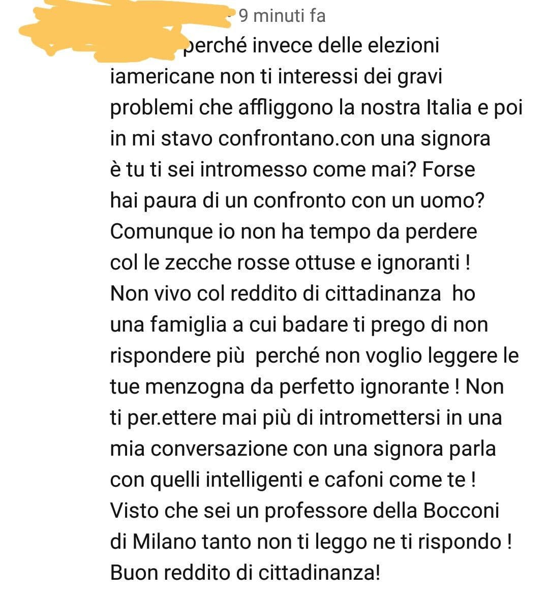 Eh niente, è irrecuperabile