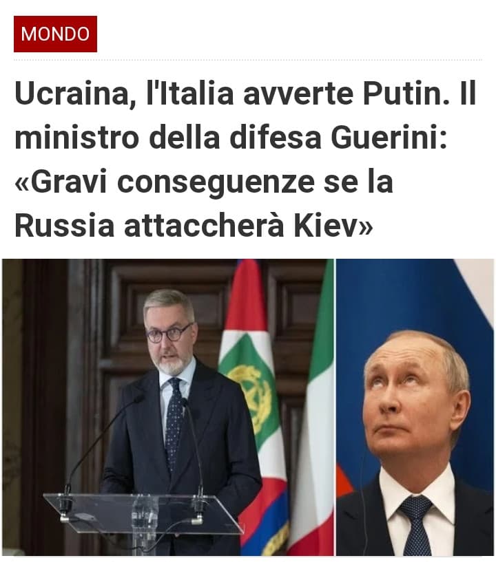 Si sente Putin che sta ancora ridendo