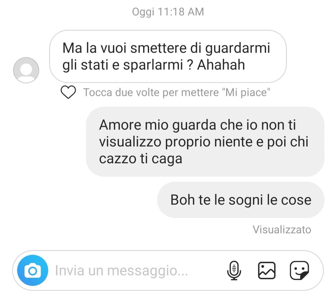 Ma io boh scioccata da sta gente 