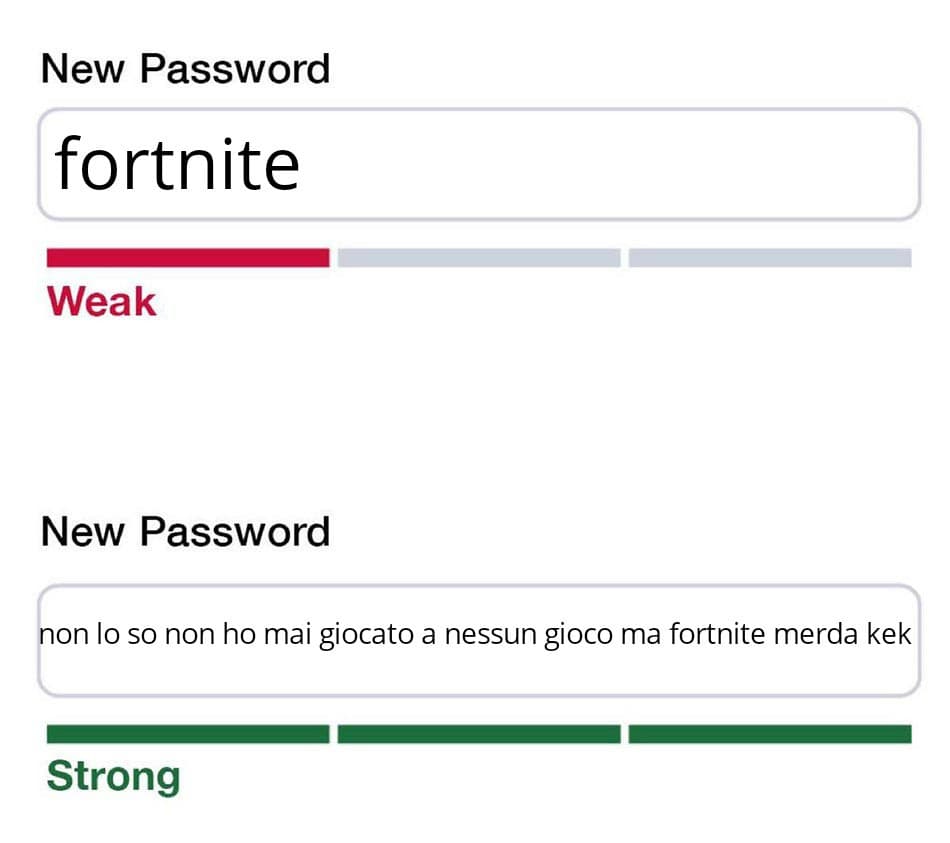 Raga ho fatto il meme che fortnite fa schifo e tutti quelli che giocano a fortnite sono ritardati e devono morire, ridete ?