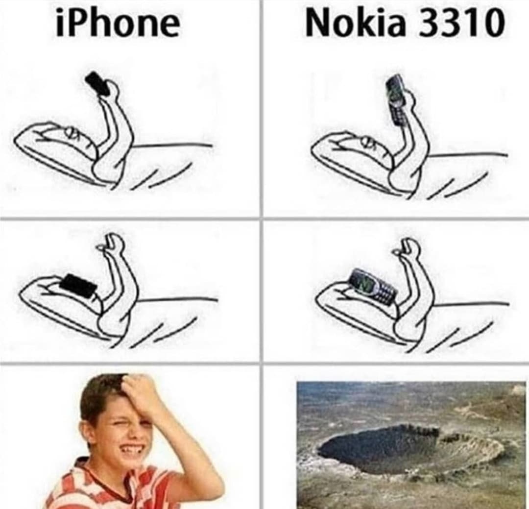 IPhone vs Nokia 3310