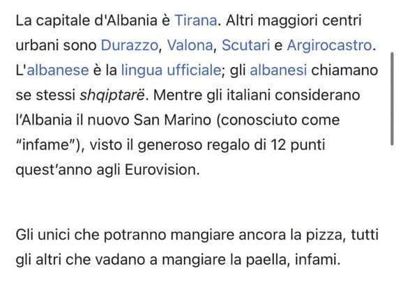 La canzone dell'Ucraina molto bella, non mi ha ferito l'orecchio come altre