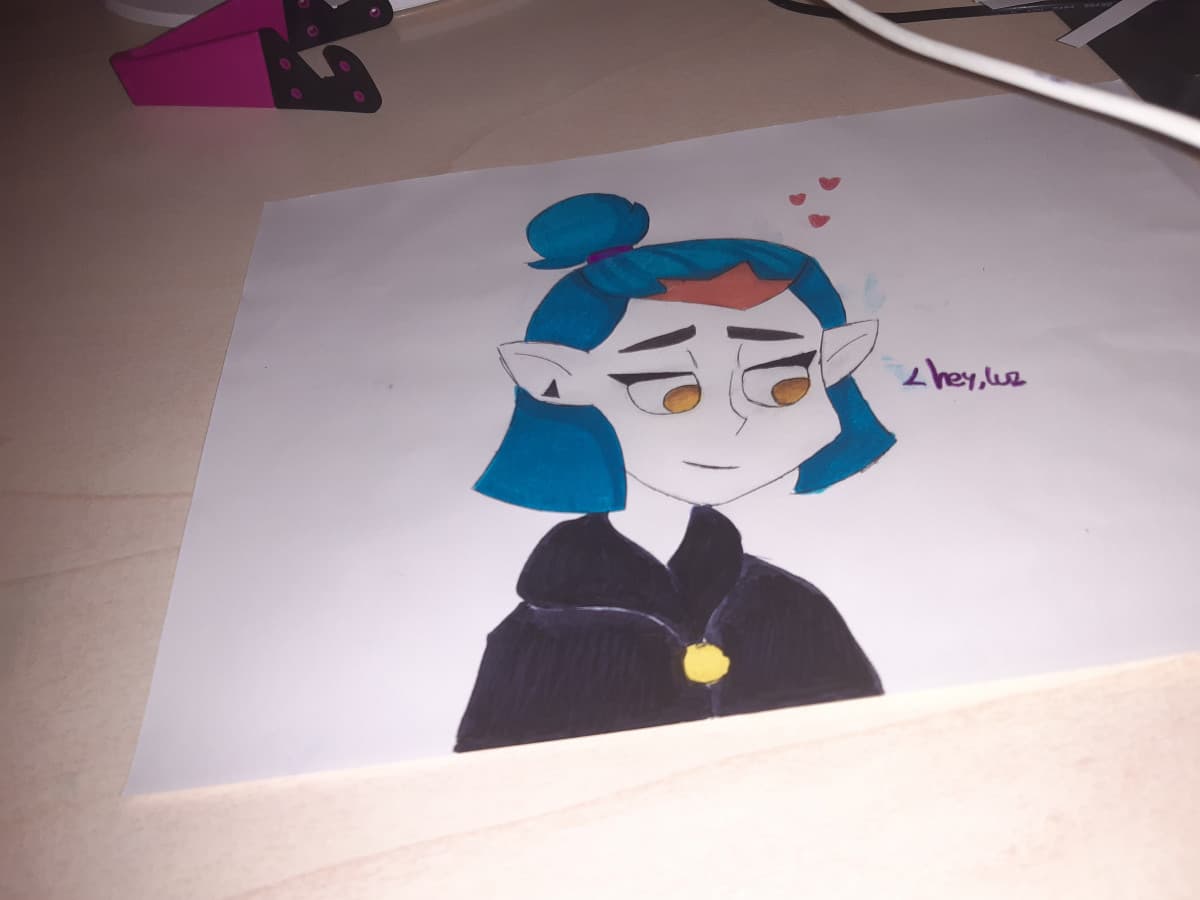 Non so se finire il disegno qui, oppure ricalcarlo direttamente su un altro foglio. Forse è meglio farlo su un altro foglio, non so viskgkskd