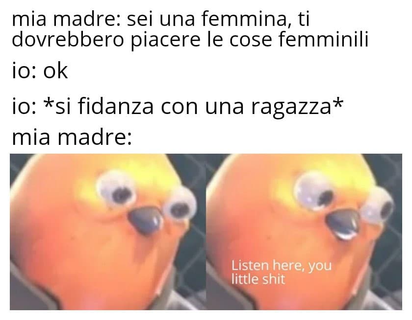 Non l'ho fatto io ma mi faceva troppo ridere per non postarlo