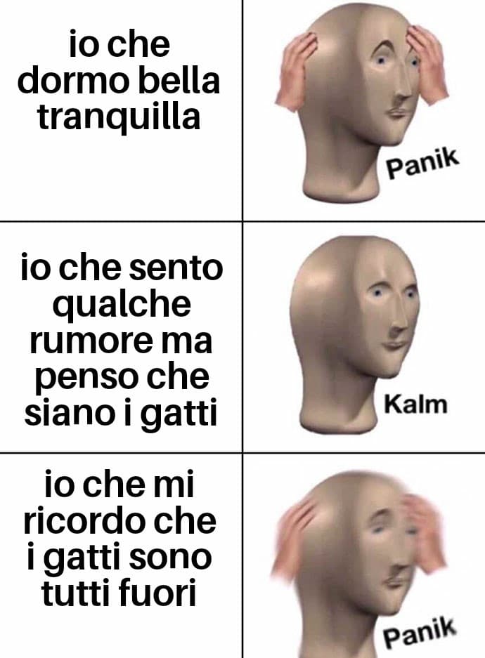 Sempre così oh?