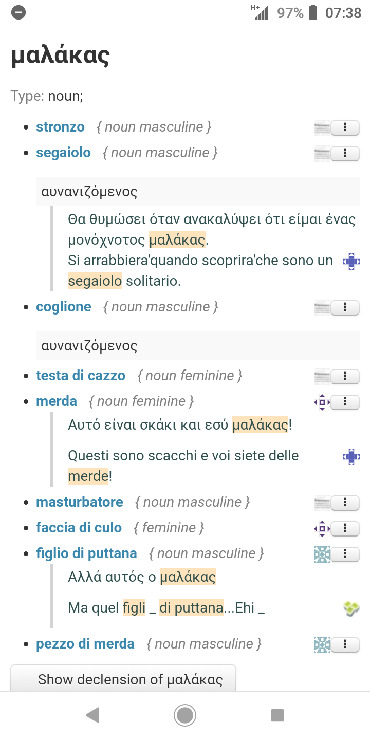 Tutti gli insulti che vuoi in una parola