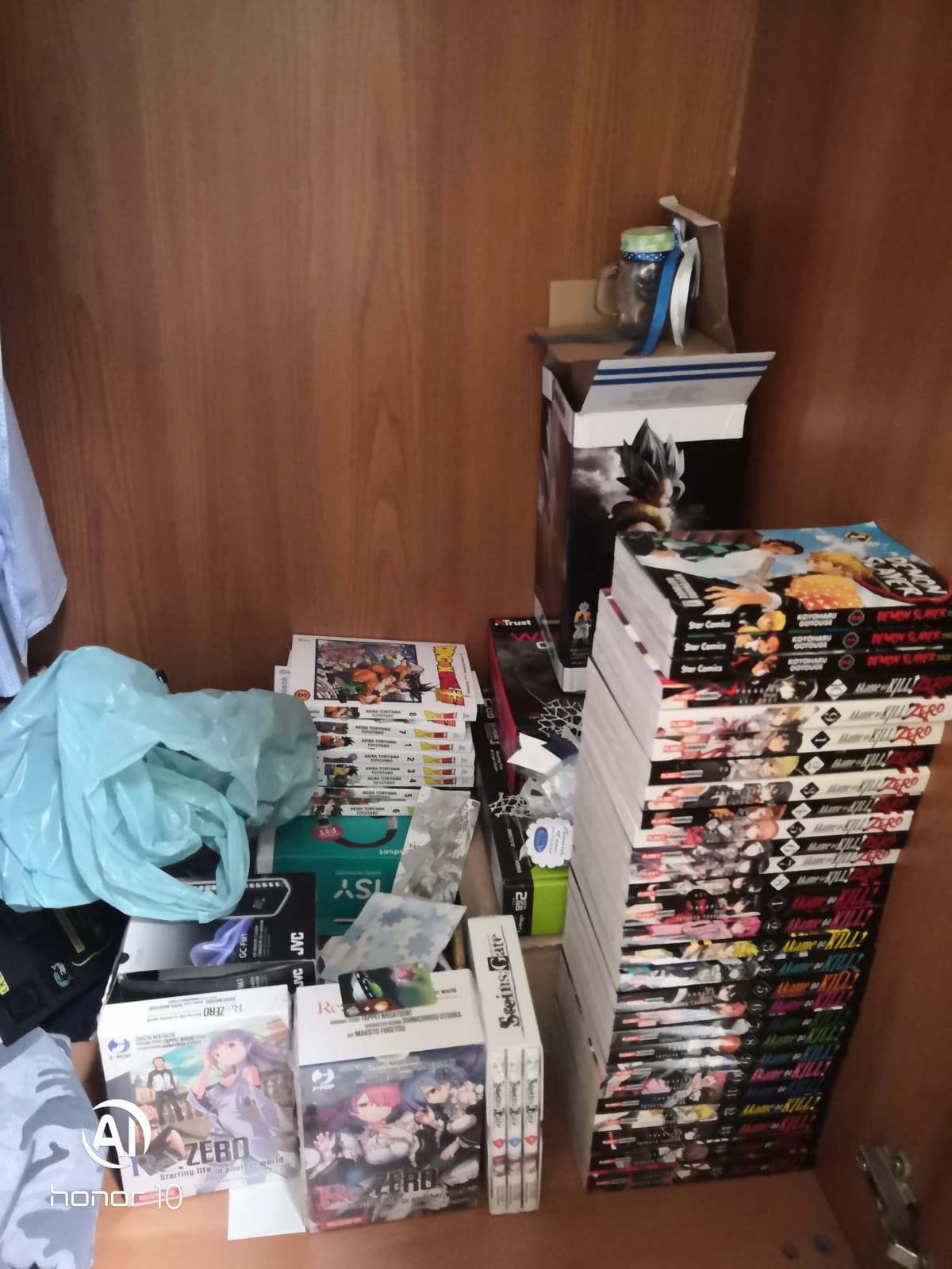 La mia collezione di manga