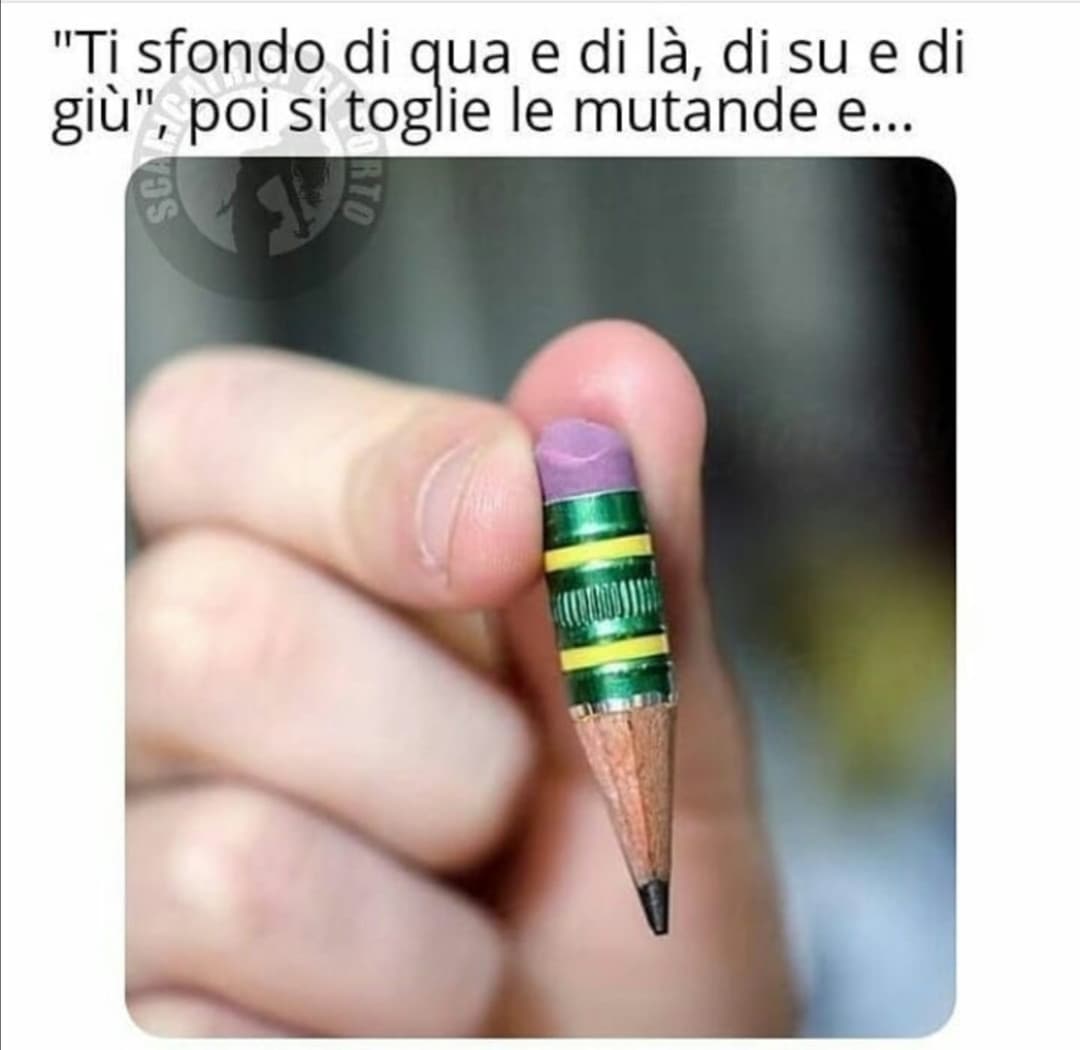 Cattiva questa.... 