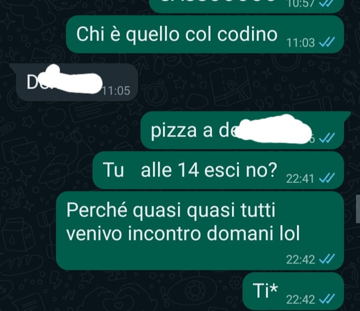 Era proprio un figo signori, perché i fighi tutti in classe di mio cugino