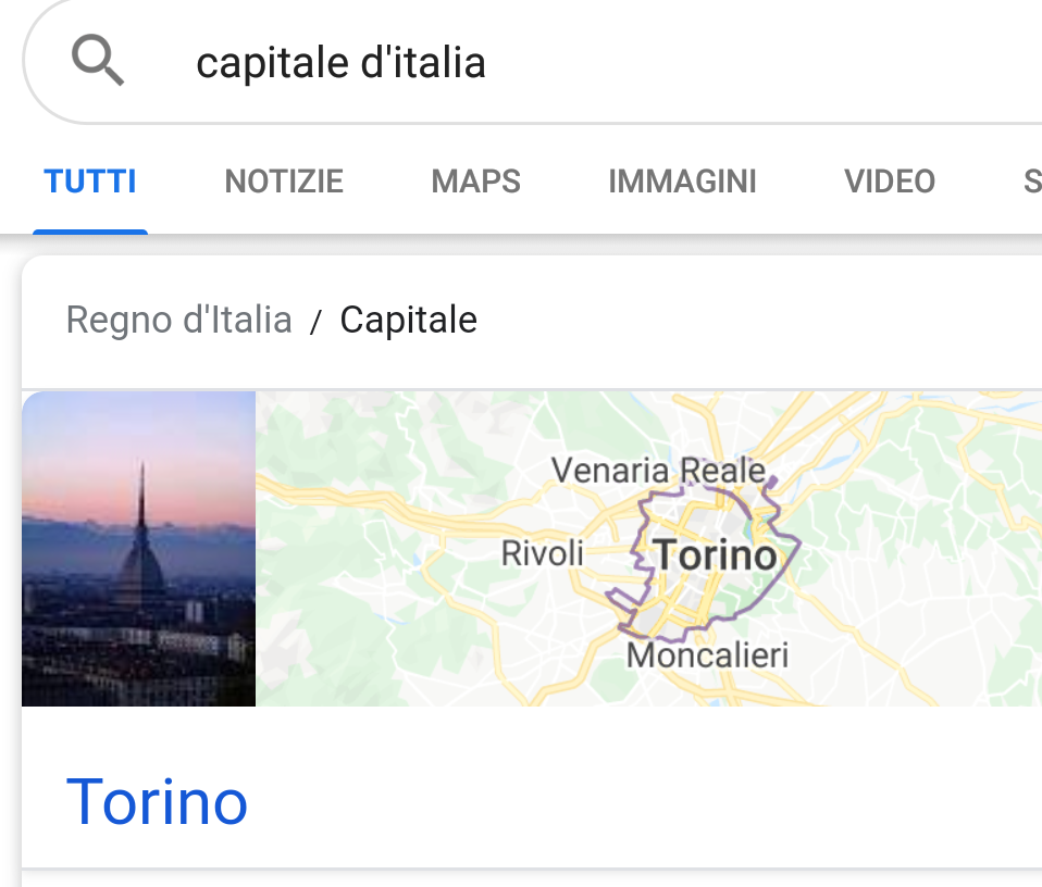 Sono andato a controllare perché non ci credevo e invece è tutto vero