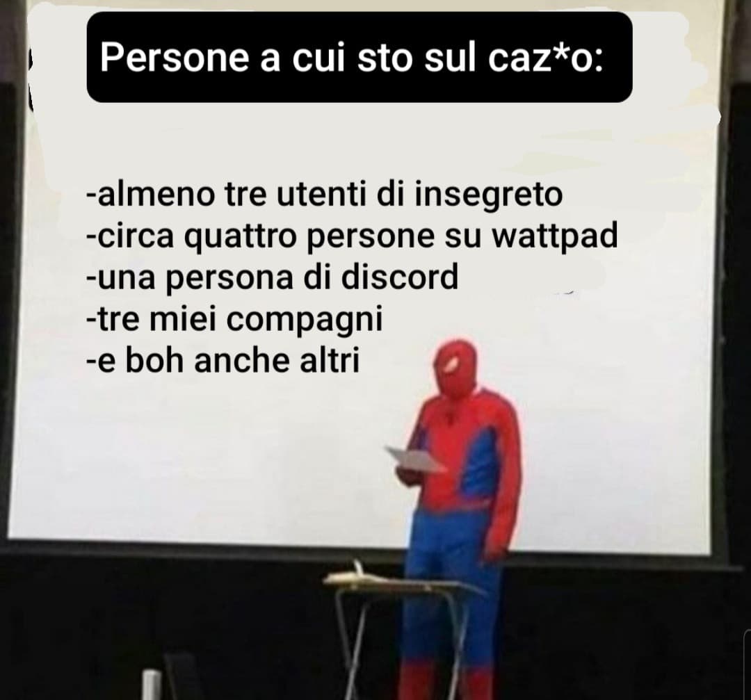 Wow, sono una persona orribile