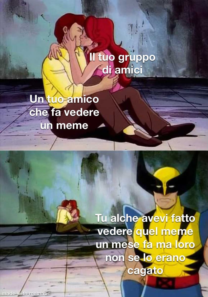 Fortuna che non ho più un gruppo di amici :D