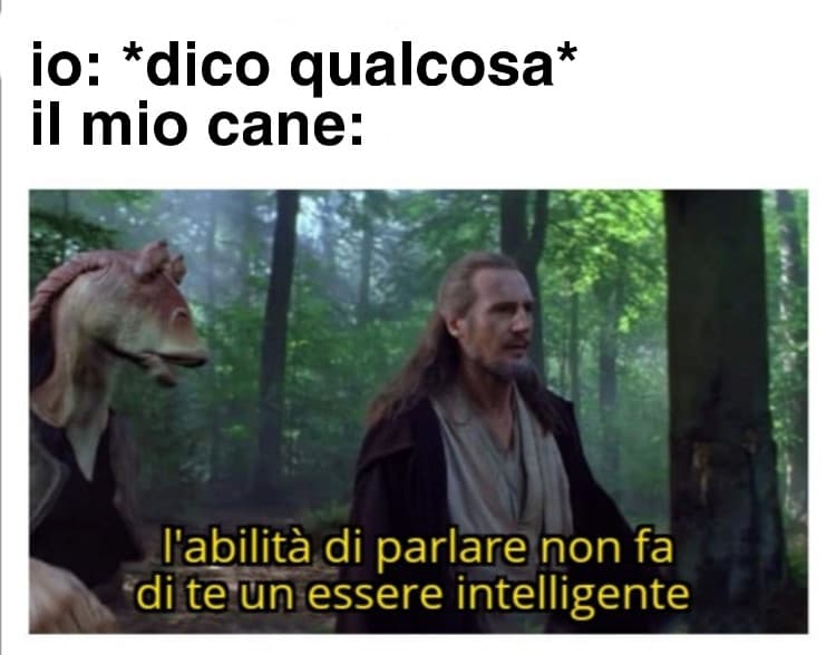 non mi fa ridere ma volevo postare qualcosa.