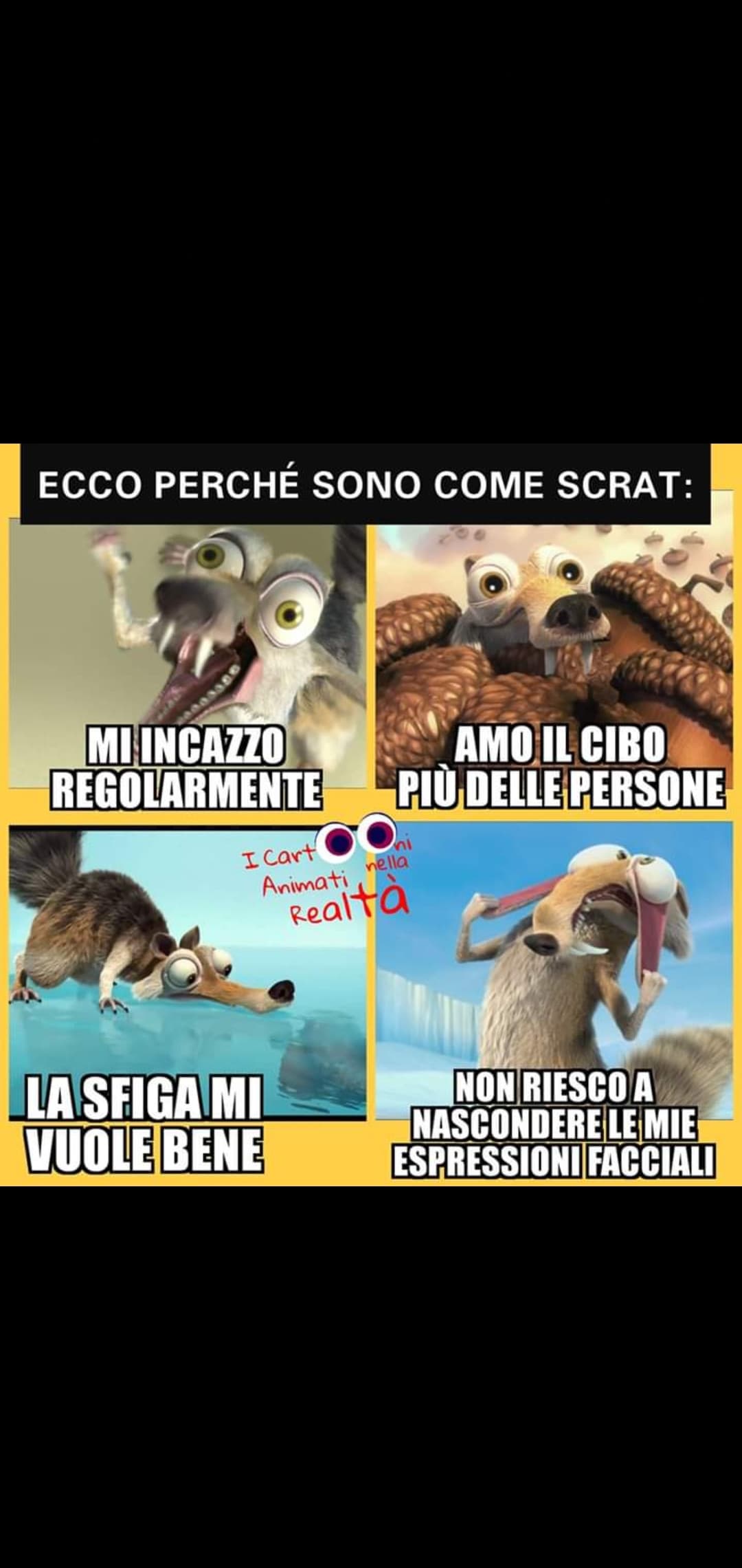 Che non è vero?