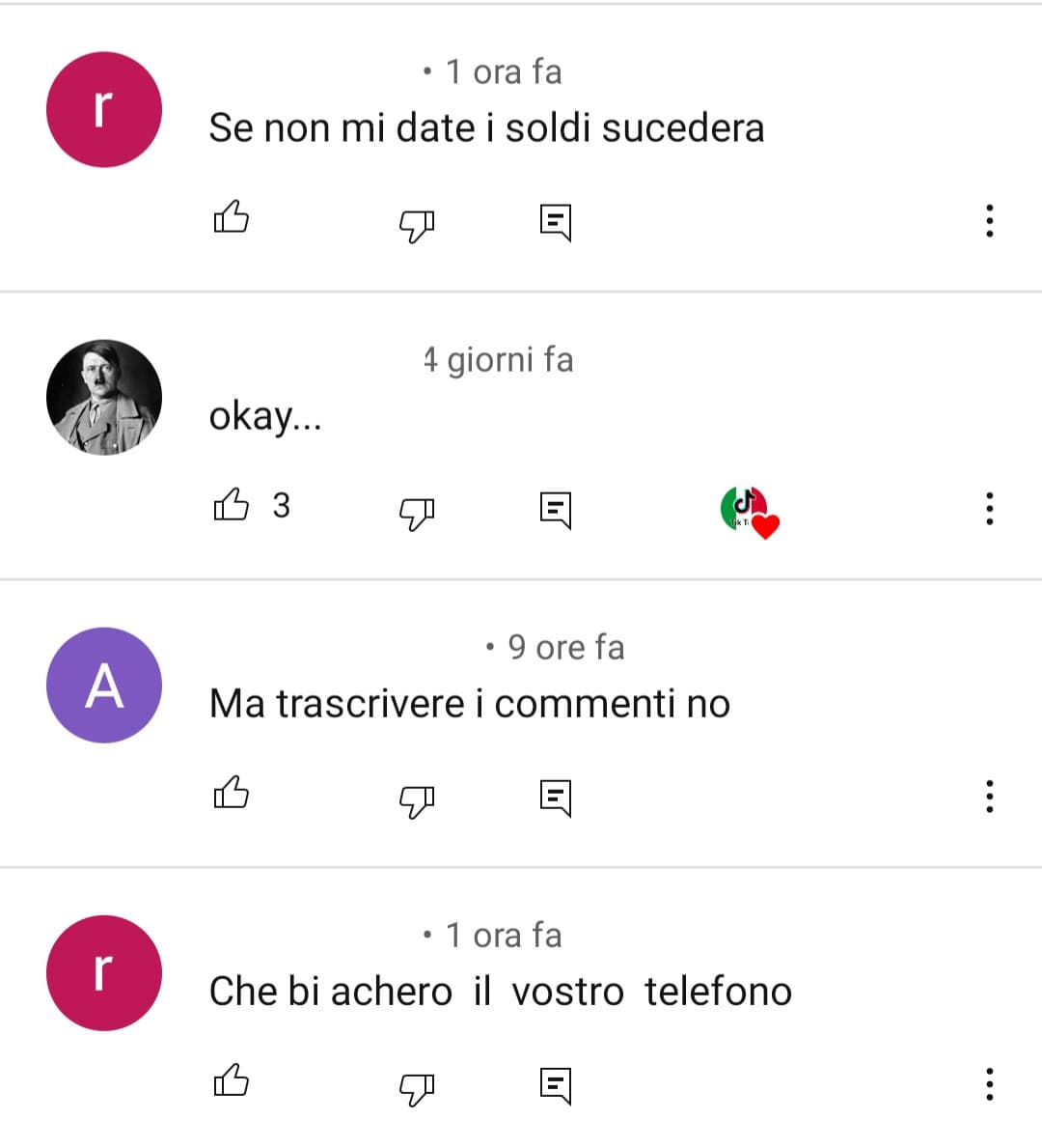 No ma guardate i commenti (r)