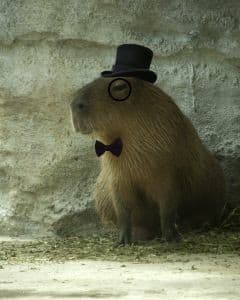 Mi sento un fottuto capybara