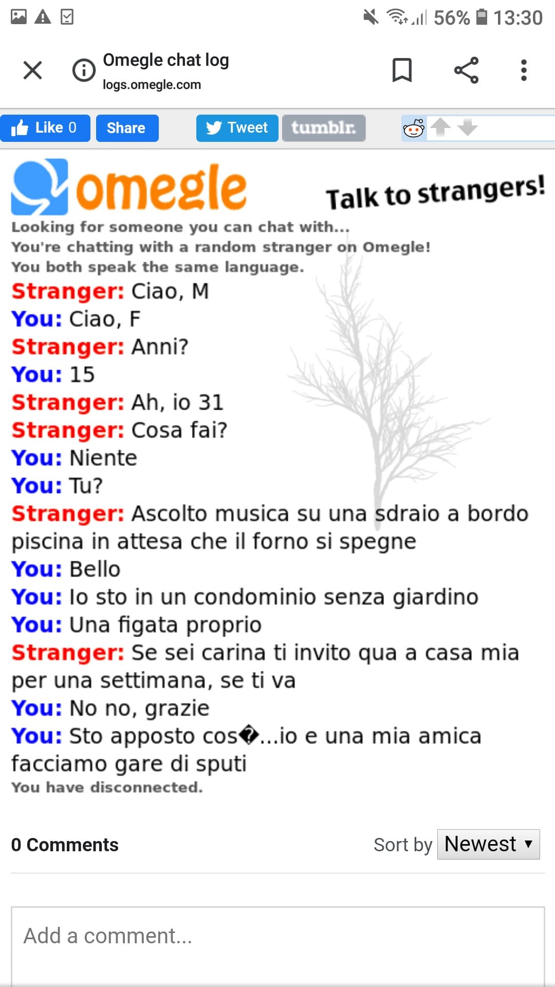 Omegle...