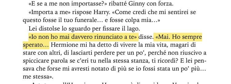 Ginny *leggermente sottona ma senza farsi vedere*