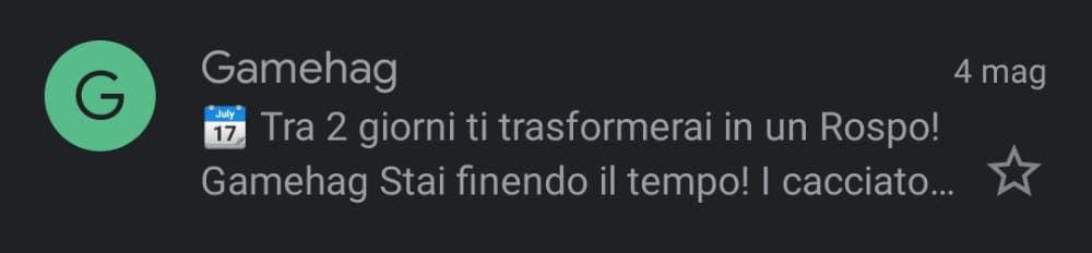 Cioè domani alle 18:23 vi tengo aggiornati ?