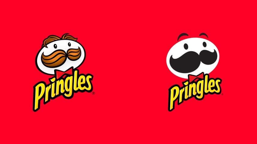 Ma vogliamo parlare del nuovo logo della Pringles? 