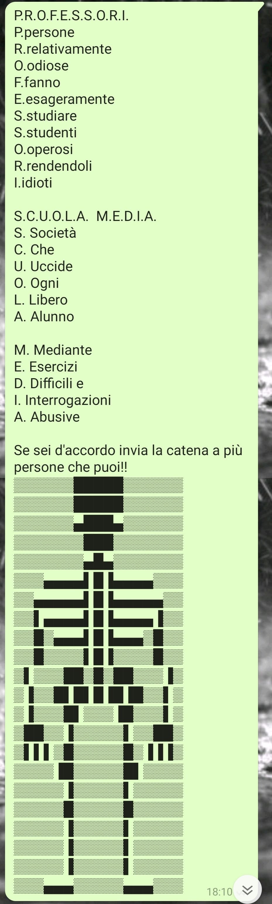 Stavo scorrendo delle chat del 2016... Che ricordi... (sì, io ero una spammer seriale)