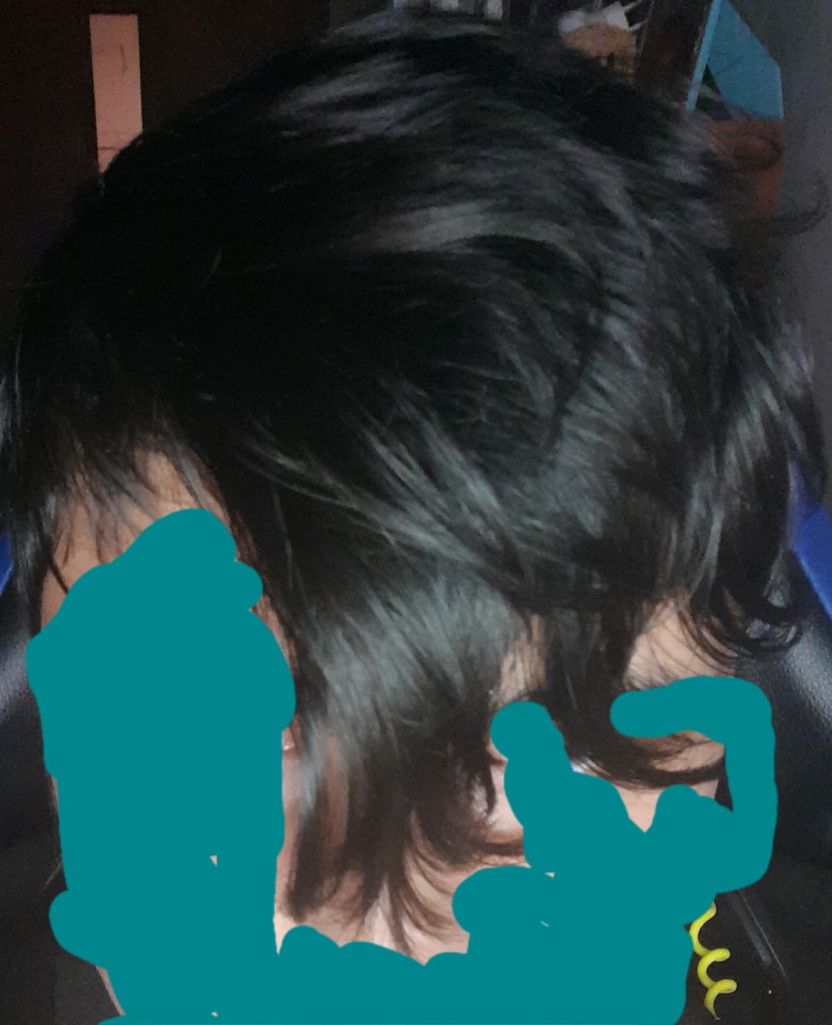 Questi sono i capelli del mio amico