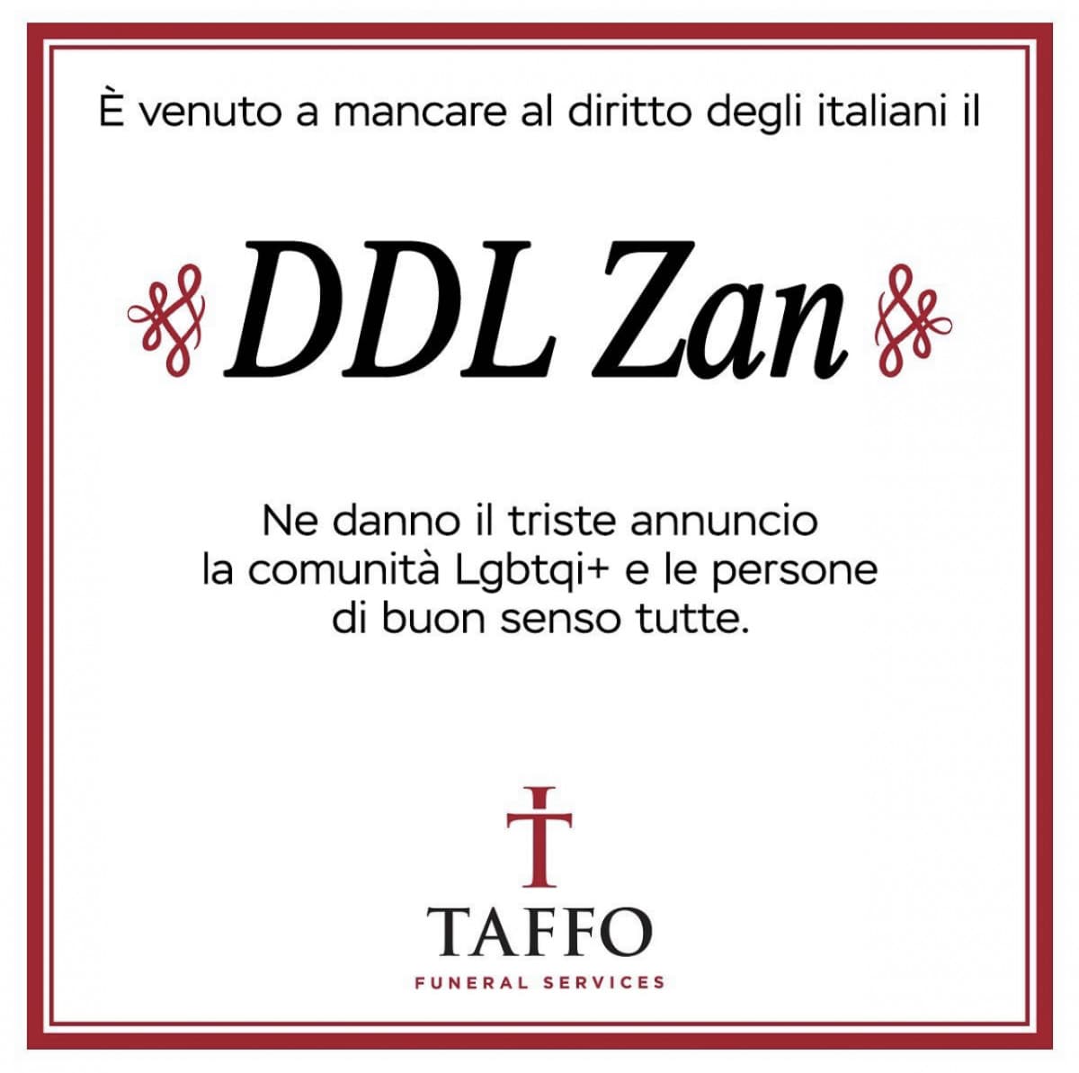 Adoro il marketing di taffo 