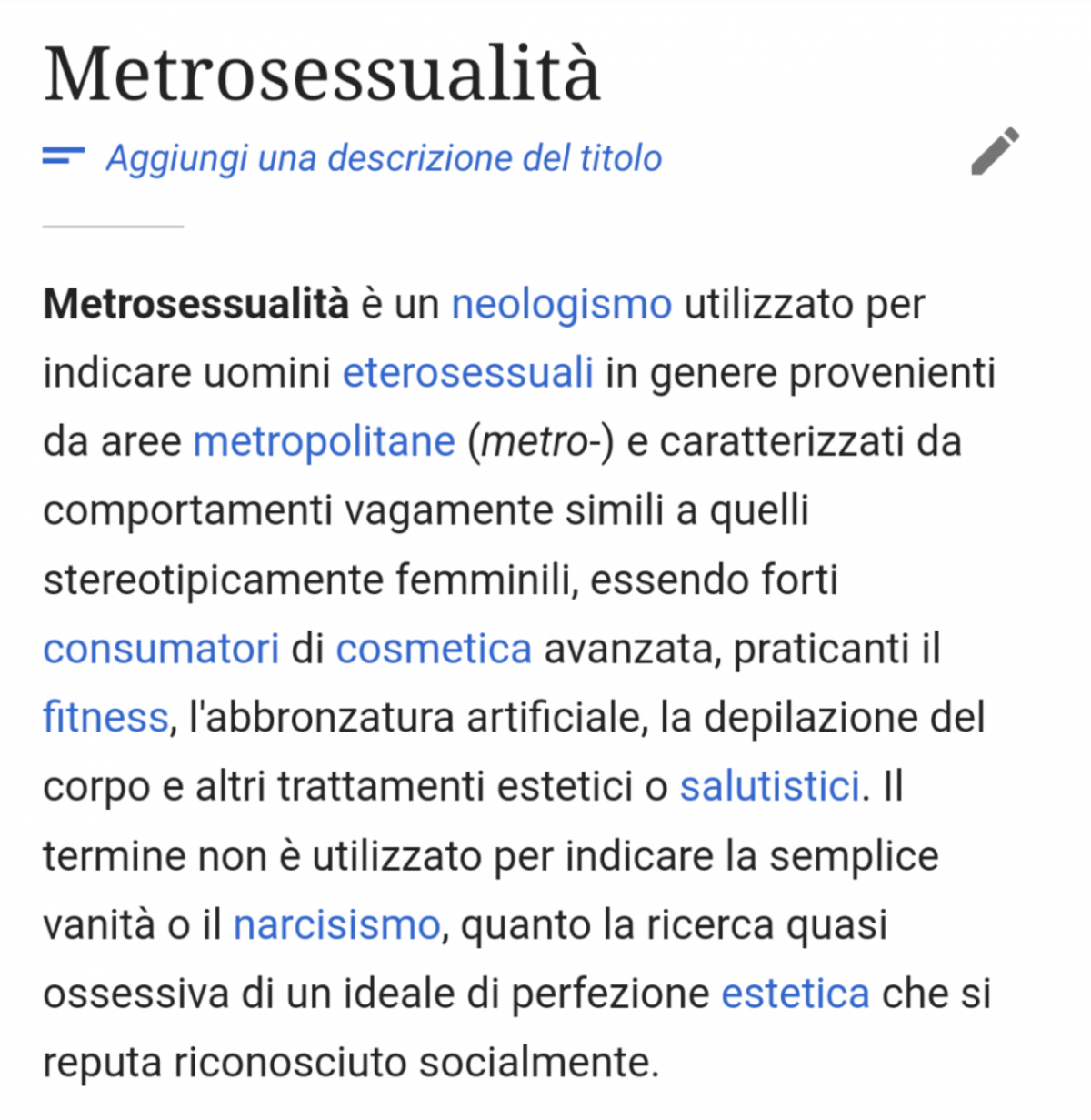 E dopo i Non-binari arrivano i metrosessuali! ? Siete umani non treni!