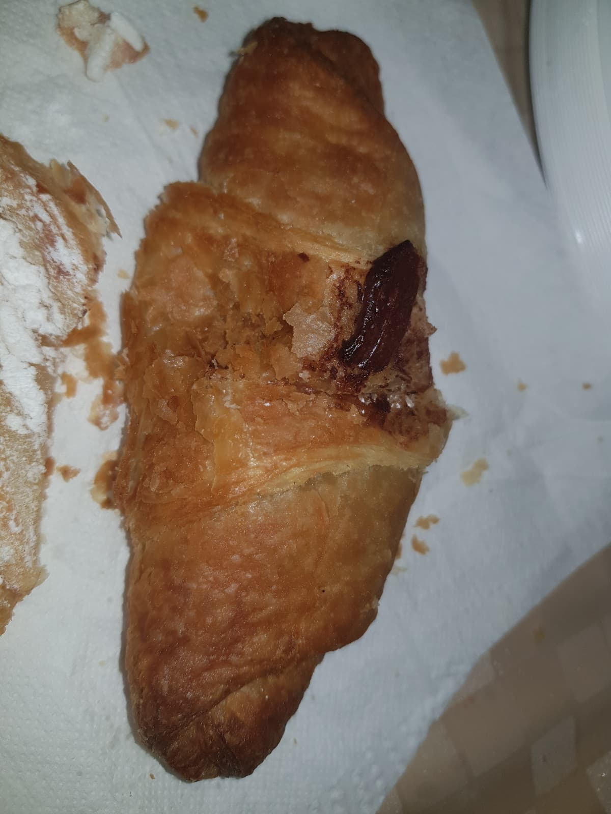 Colazione con cornetto