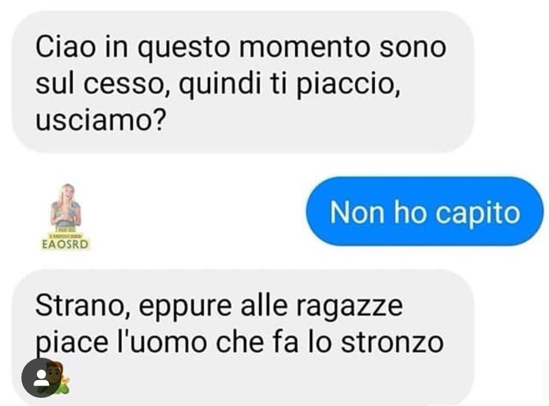 Lo ammetto, non mio.