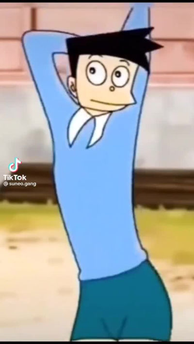 Un tempo sta musichetta mi faceva paura lol..bello Suneo che balla ahah?