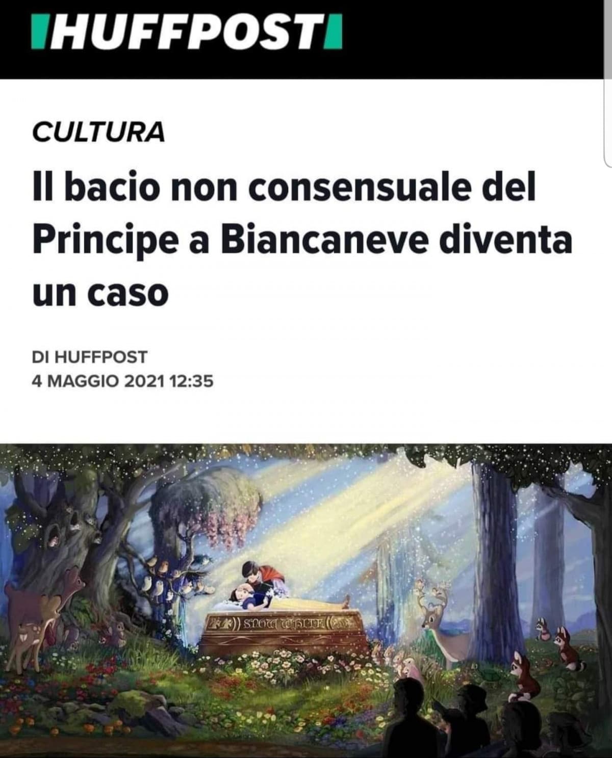 La cosa più insensata che vedrete oggi